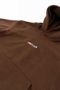 Brown Yes Boys Hoodie